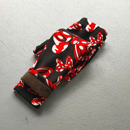 Fleece lined leggings (Prints)