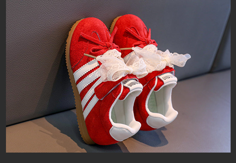 Suede Stripe Sneakers