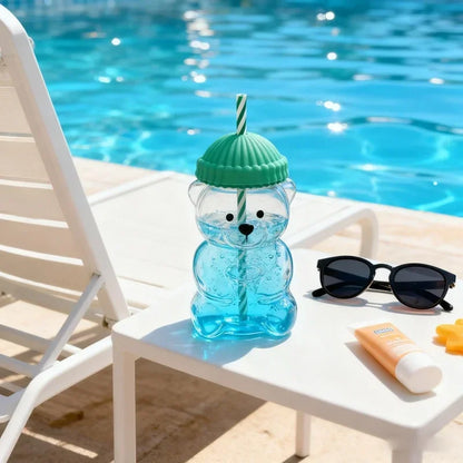 Bear with me coffee glass tumbler