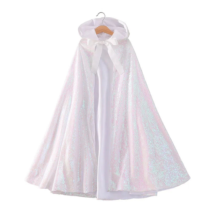 Princess hooded cape - sequin