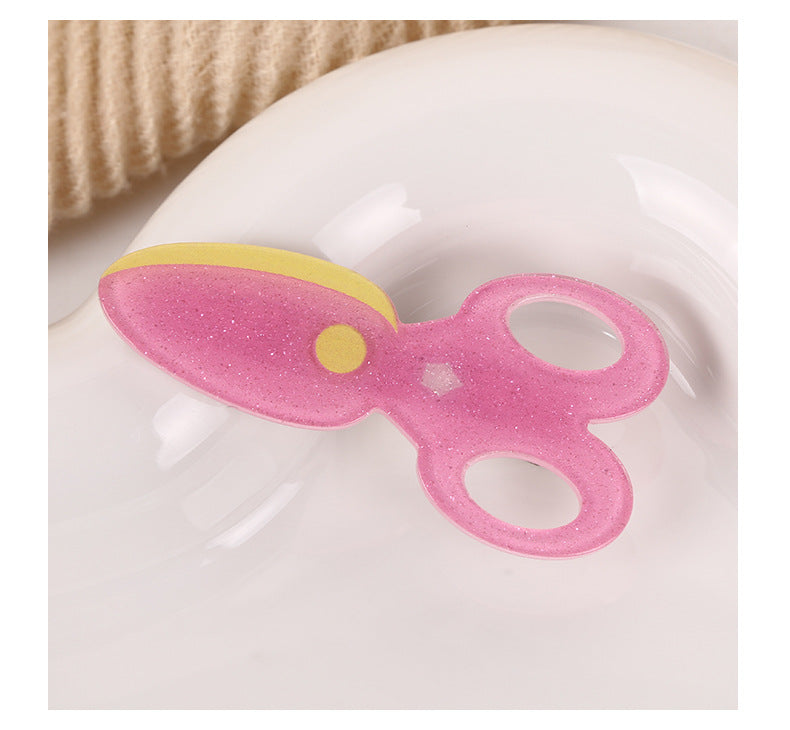 Back to school hair clips (pencil, scissors, ruler)