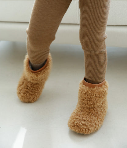 Muriel furry bear boots