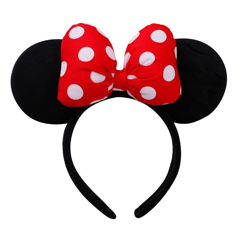 Minnie ears bow headband