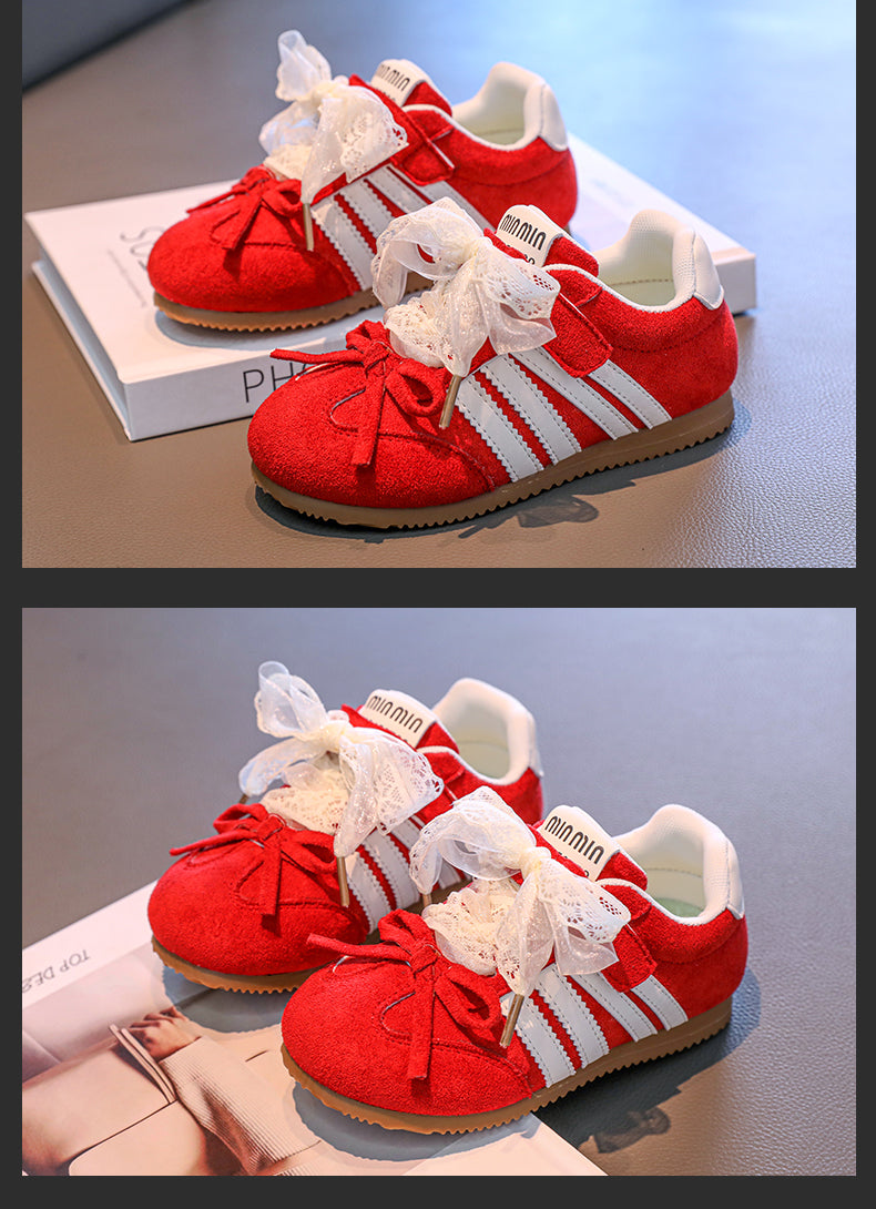 Suede Stripe Sneakers