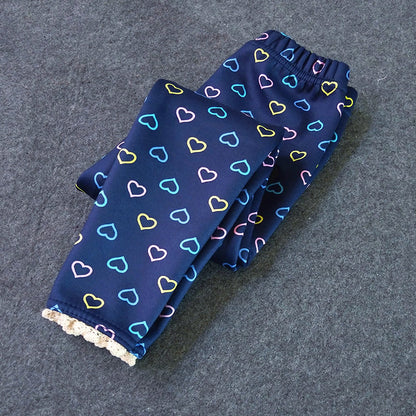 Fleece lined leggings (Prints)