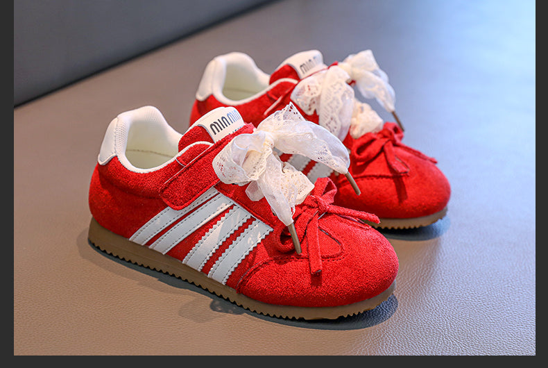 Suede Stripe Sneakers