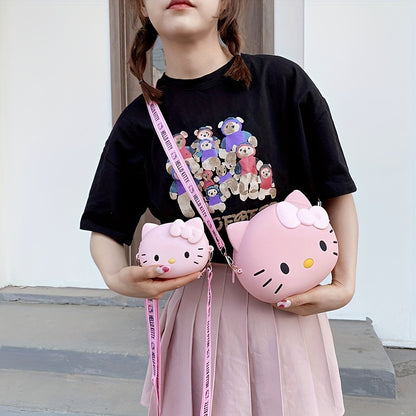 HK Kitty silicone bag purse