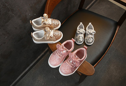 Malia Shimmer Bling Sneakers
