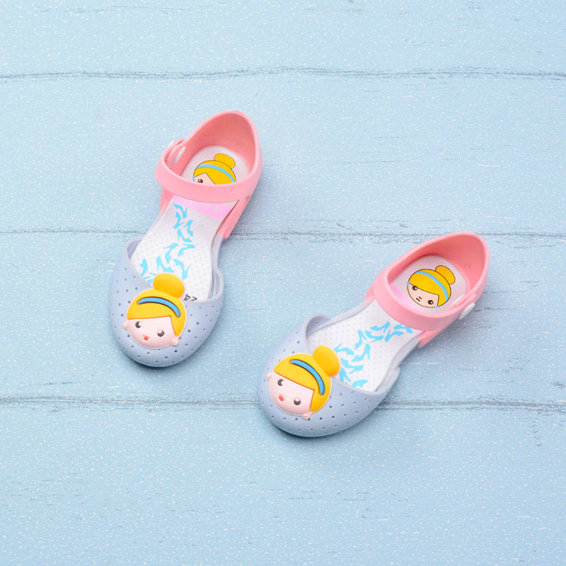 Princess face Jelly Sandals