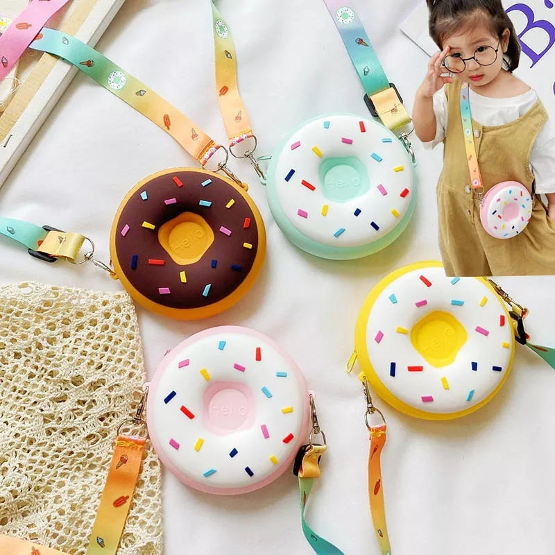 Donut sprinkle Silicone Bag