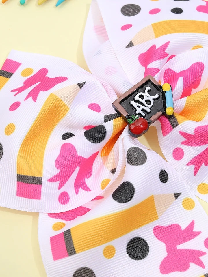 Back to school bows