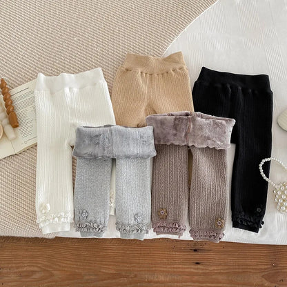 Extra warm fleece lined leggings