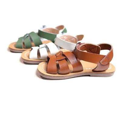 Shore thing Leather Sandals - ready to ship