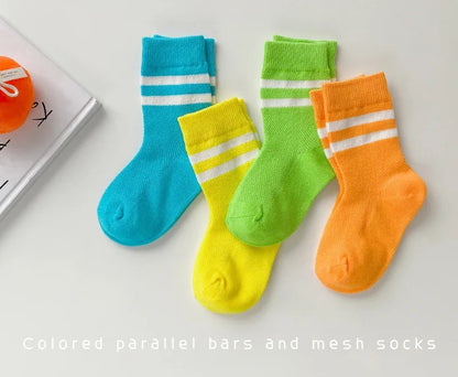 Sporty Summer Mesh Socks