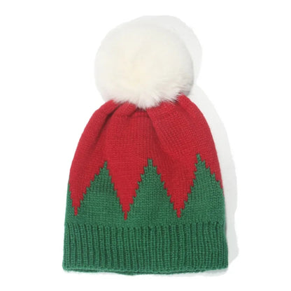 Ashlee's toboggan pom beanie hat