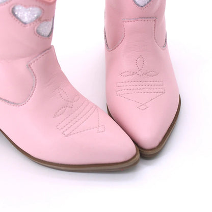Amorita Heart Embroidered Western boots