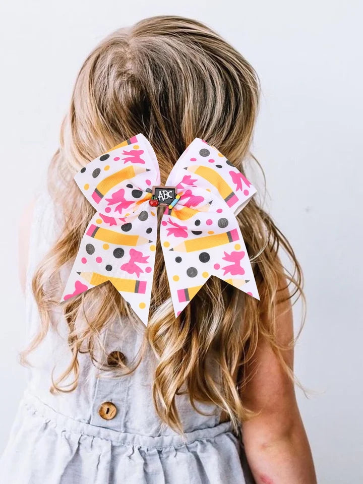 Back to school bows