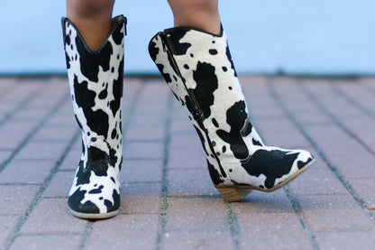 Taylor Cowgirl Calf Hair Boots