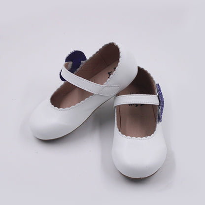 Cece shoes with interchangable holiday shapes (heart & shamrock)