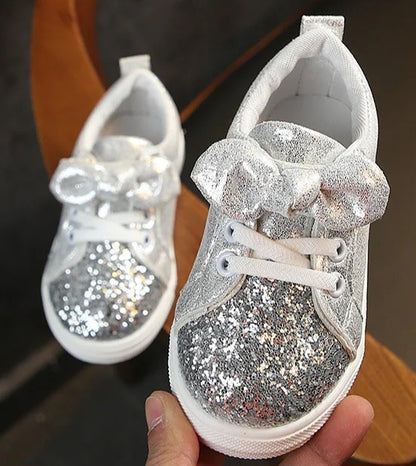 Malia Shimmer Bling Sneakers