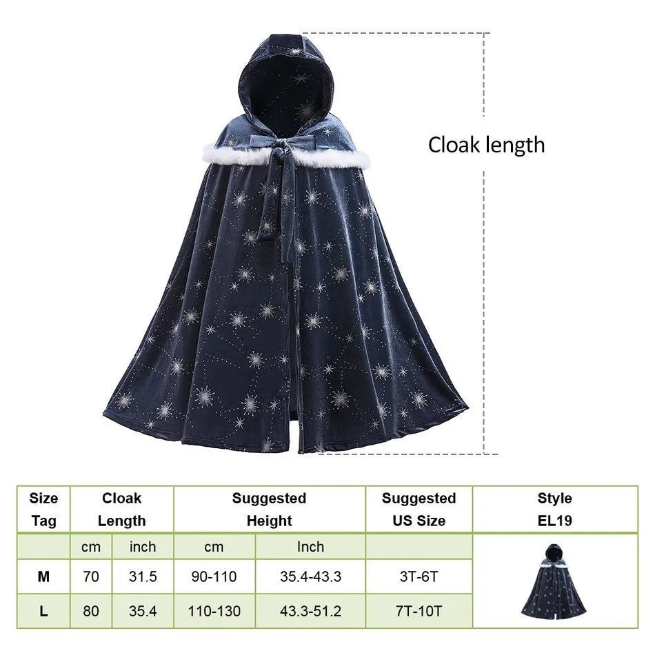 Princess hooded cape