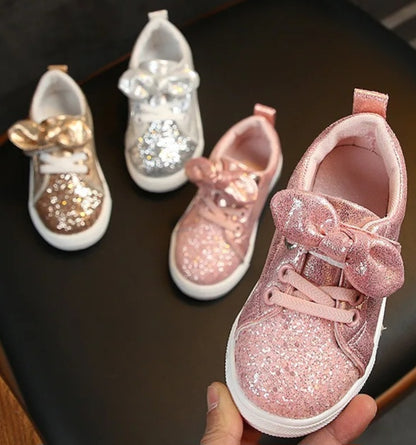 Malia Shimmer Bling Sneakers