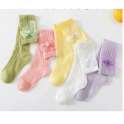 Summer Mesh knee highs