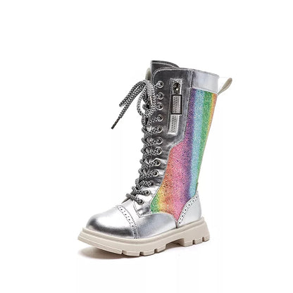 Iridiana Rainbow boots