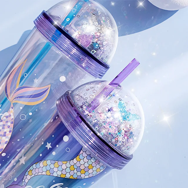 Mermaid double wall tumbler