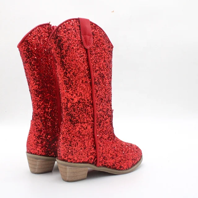 Taylor Glitter Cowgirl Boots