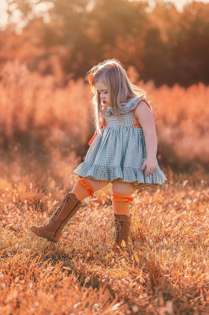 Elena Suede Lace-up Boots