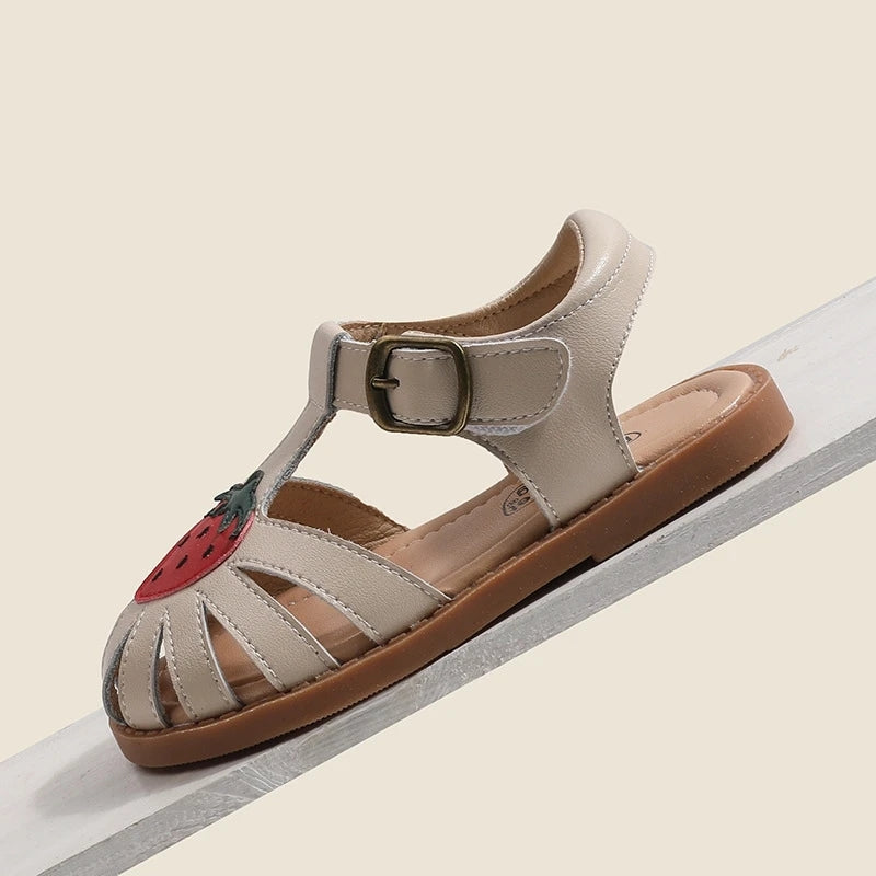 Strawberry sandals