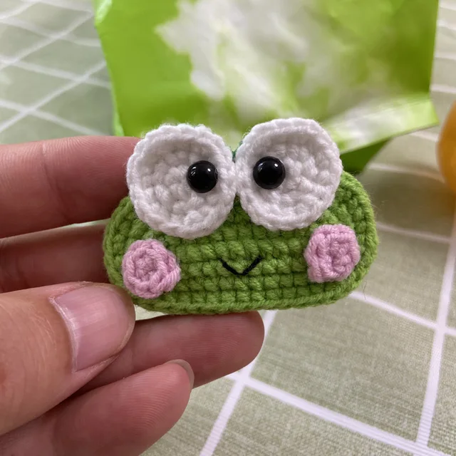 Crochet Animal Hair clips