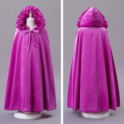 Princess hooded cape (solid)