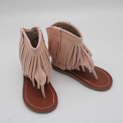 Annie Fringe sequin sandals