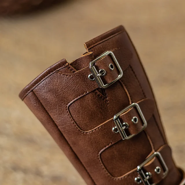 Moto Tall Buckle boots