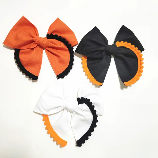 Halloween fable hair bows