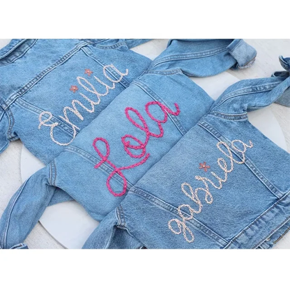 Personalized denim jacket