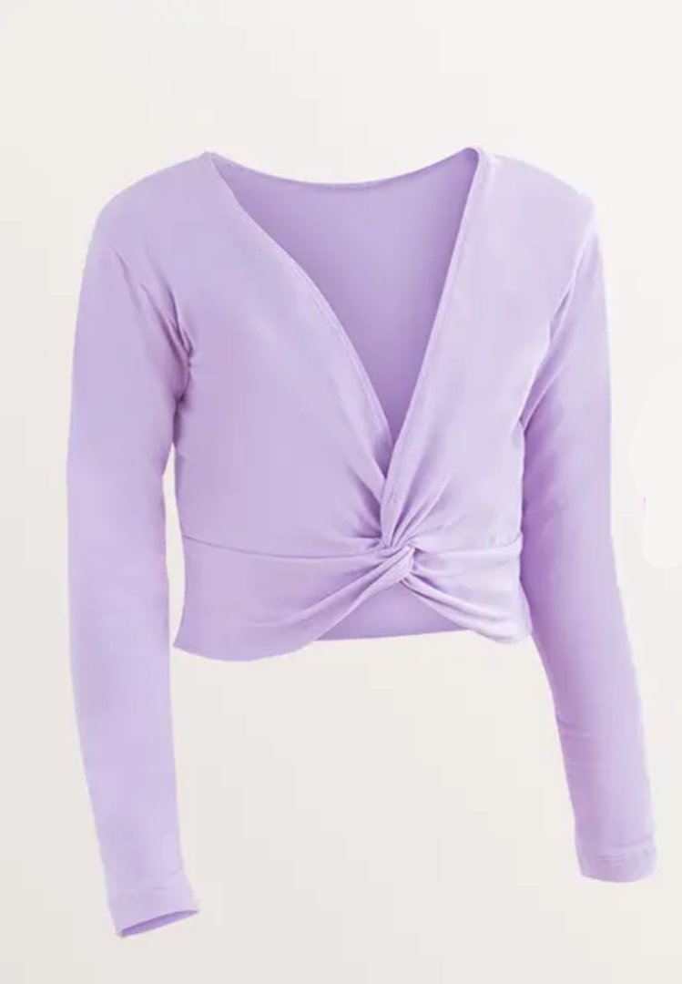 Ballet dance crop sweater (fleece lined)