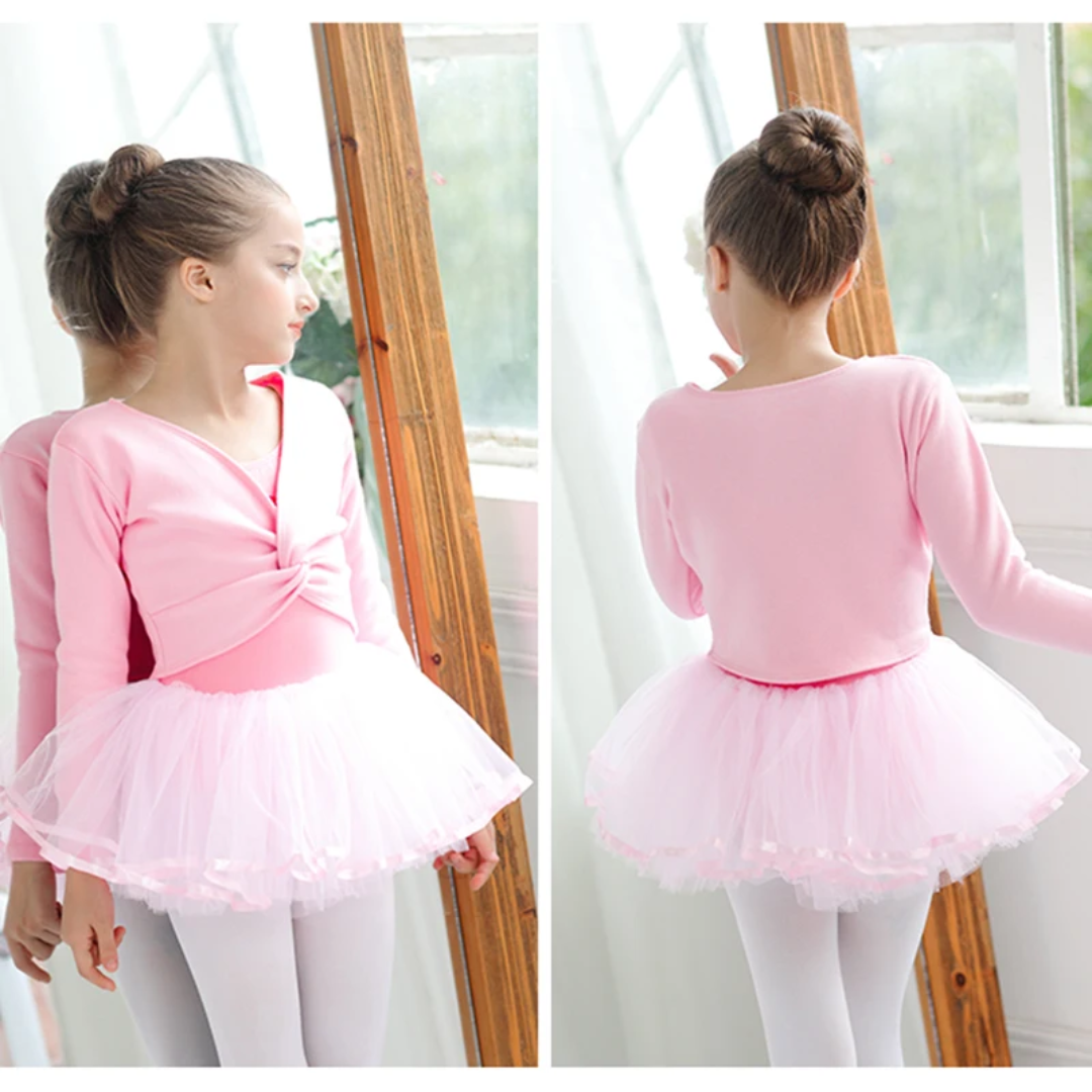 Ballet dance crop sweater (fleece lined)