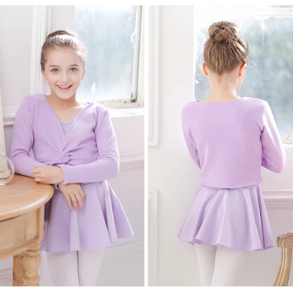 Ballet dance crop sweater pullover (fleece lined)