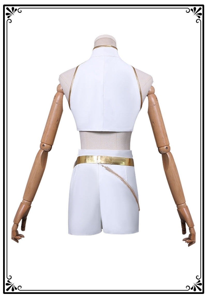 Kpop cosplay costume sets white
