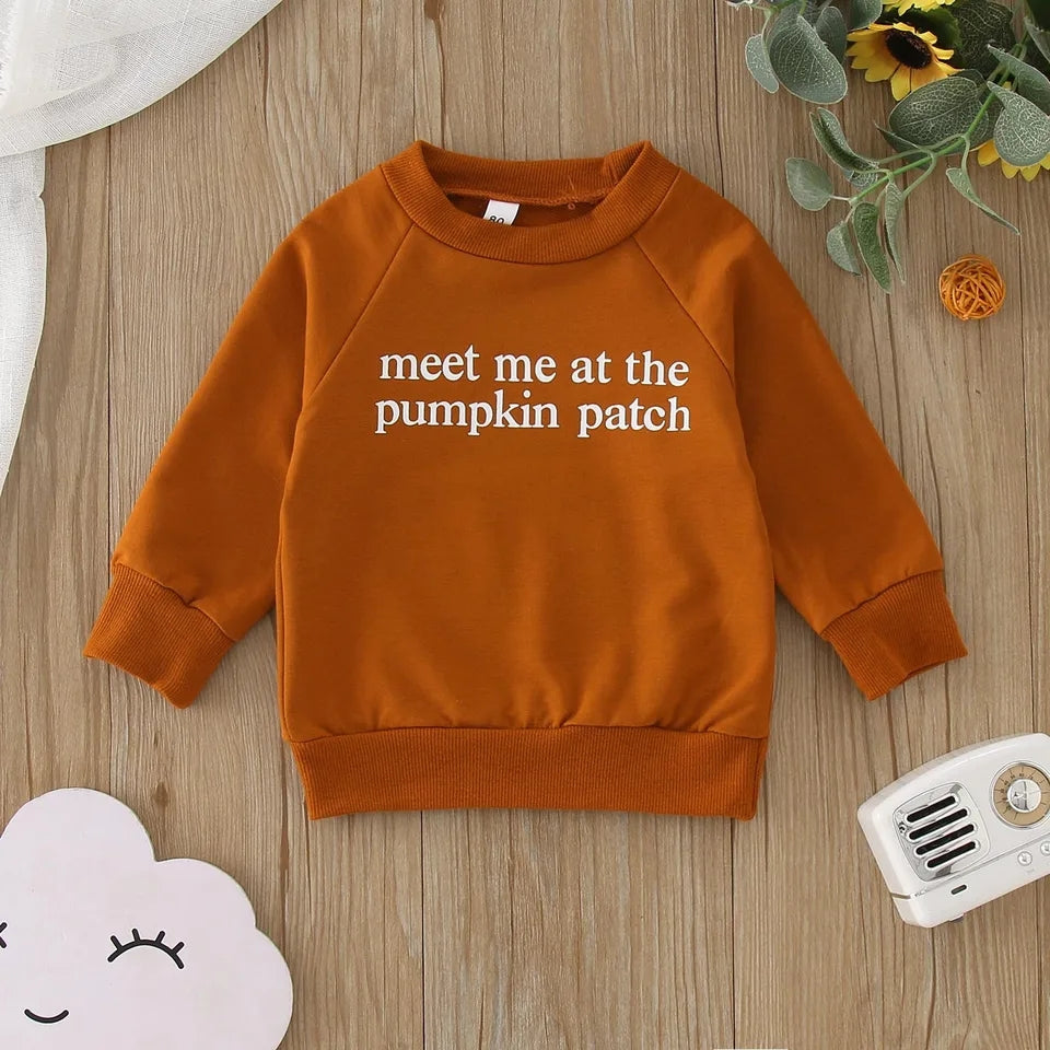 Apple pickin, pumpkin patch fall long sleeve shirts