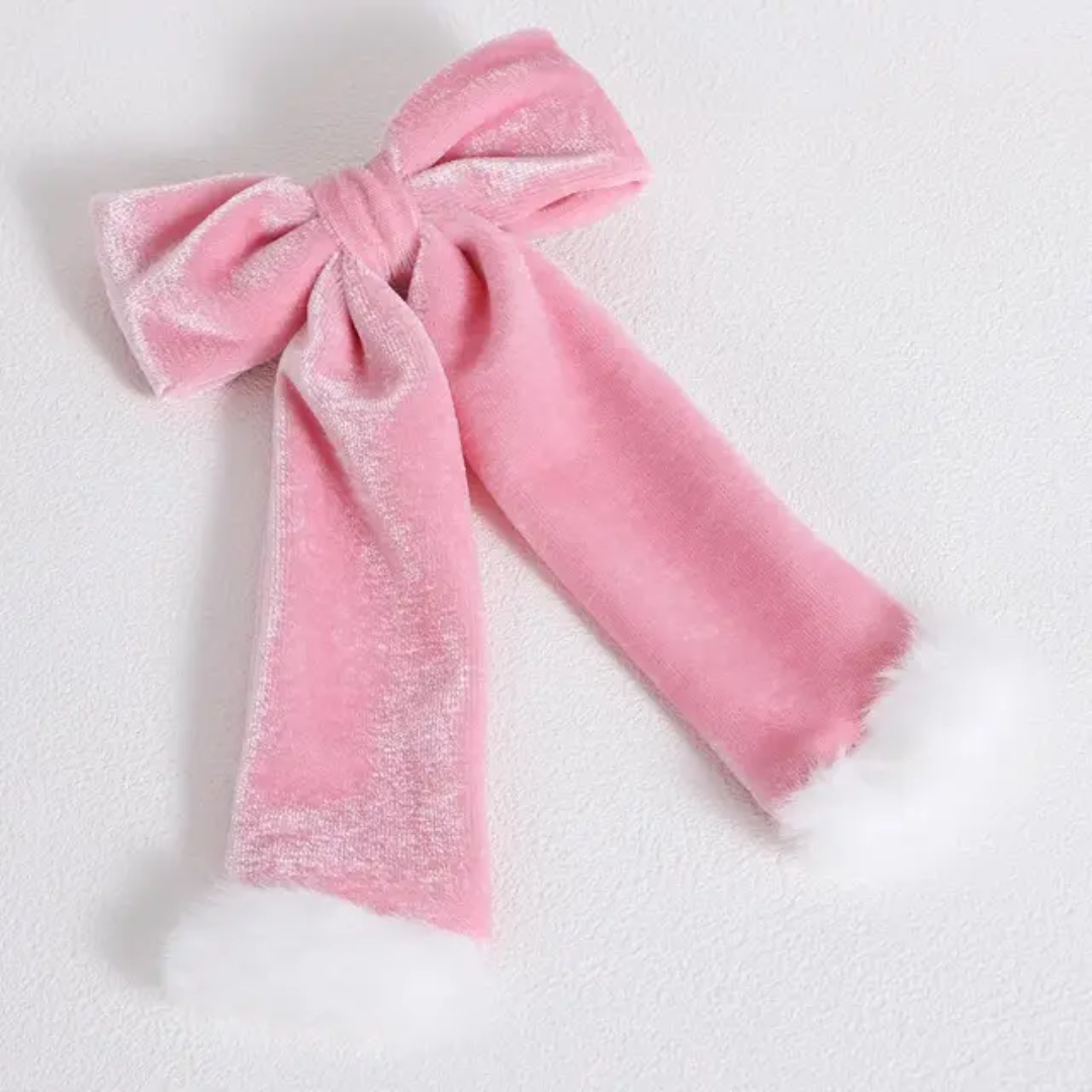 Cozy Holiday velvet Hair bows