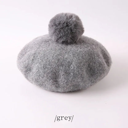 Pom painter beret child and adult match