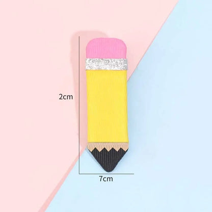 Pencil hair clips