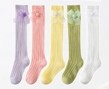 Summer Mesh knee highs