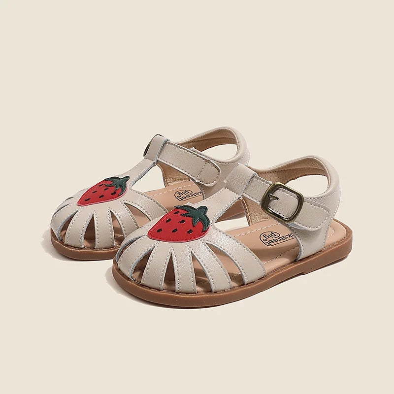 Strawberry sandals