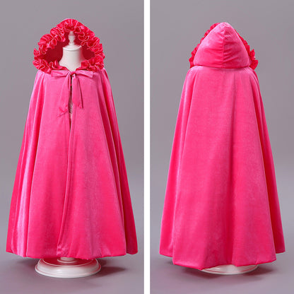 Princess hooded cape (solid)
