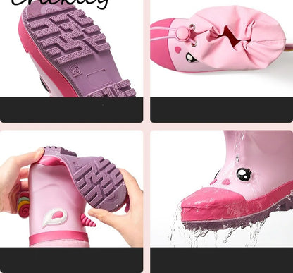 Rubber ducky rain boots